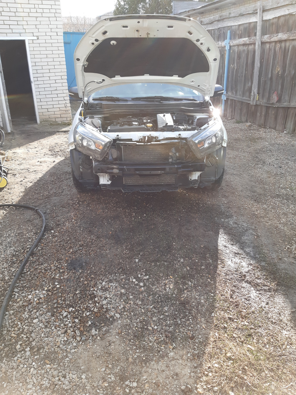 Установка ходовых огней и поворотников в бампер. — Lada Vesta (1G), 1,6 ...