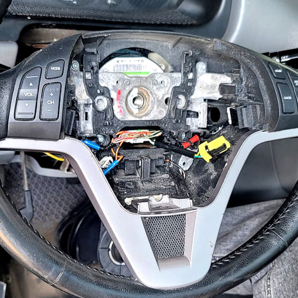 Мультируль установка. — Honda CR-V (RD1/RD2), 2 л, 2001 года | стайлинг ...