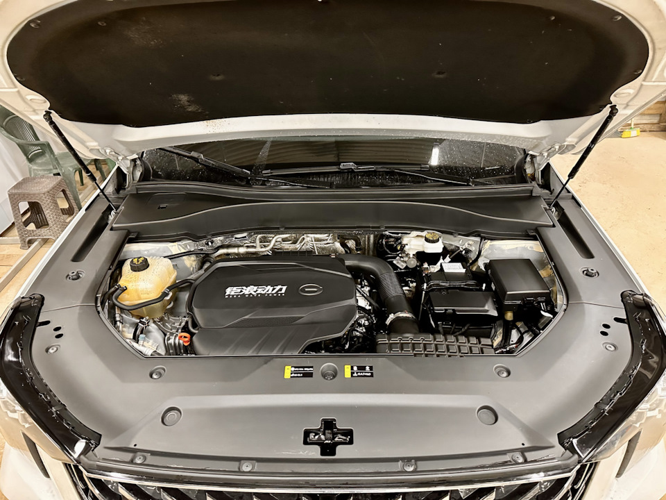 Установка защиты моторного отсека — GAC GS8 (2G), 2 л, 2023 года ...