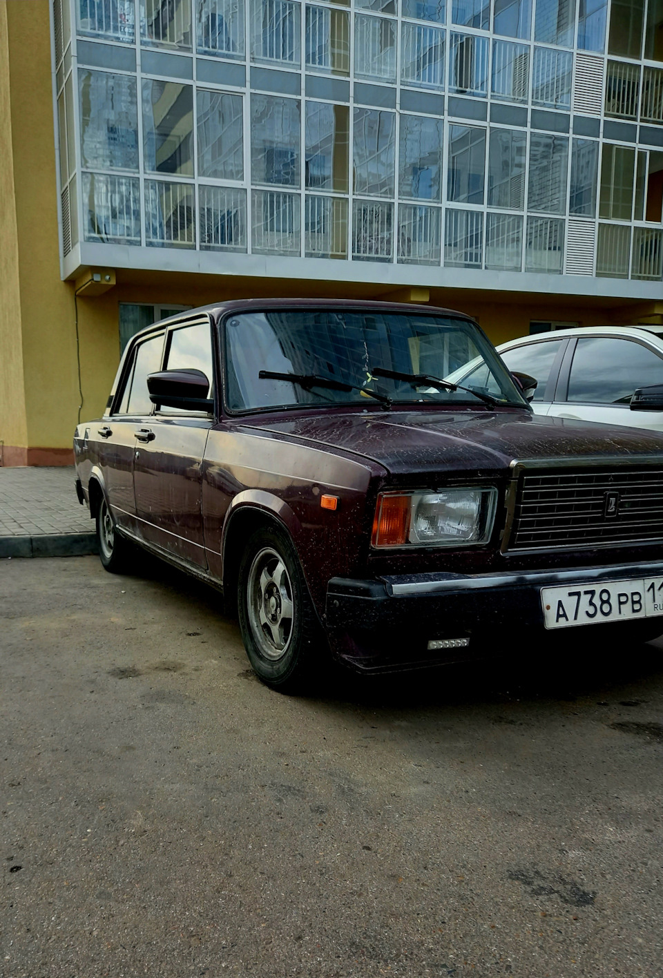 Фонари хрусталь, дымчатая решетка и гранта зеркала — Lada 210740, 1,6 л,  2007 года | стайлинг | DRIVE2