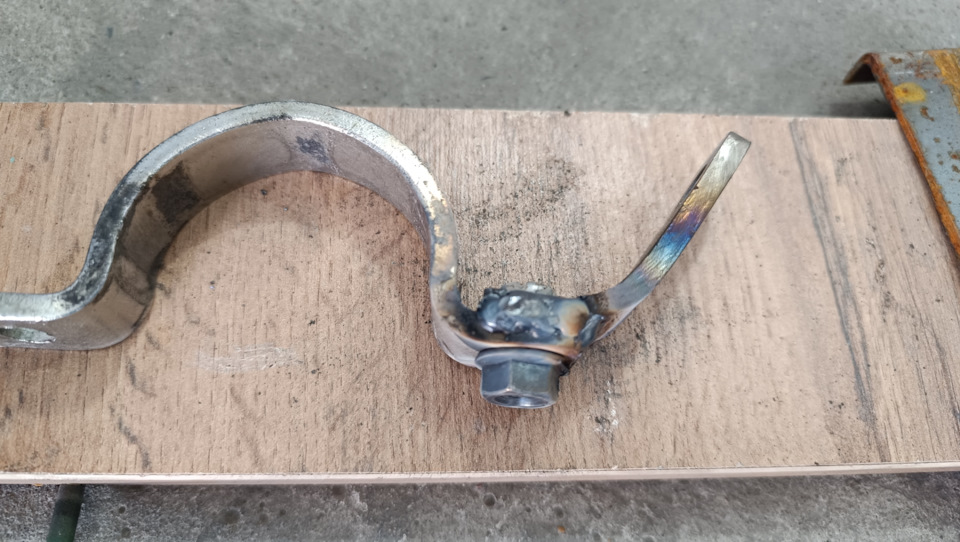 Демпфер от мерса в приору, изготовление ушек под демпфер своими руками ...