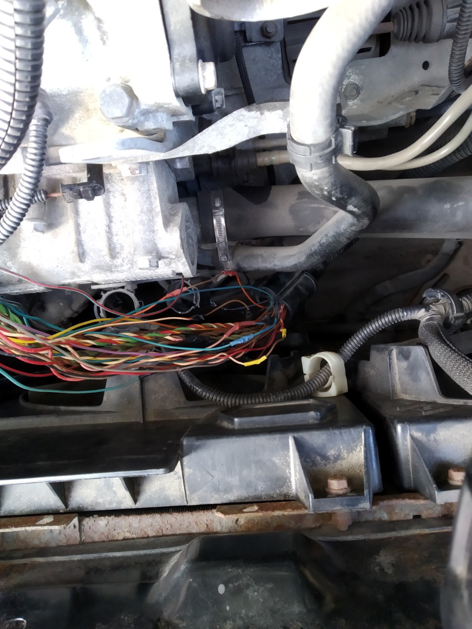 Перетерты провода от двиателя. — FIAT Ducato II, 2,3 л, 2008 года ...