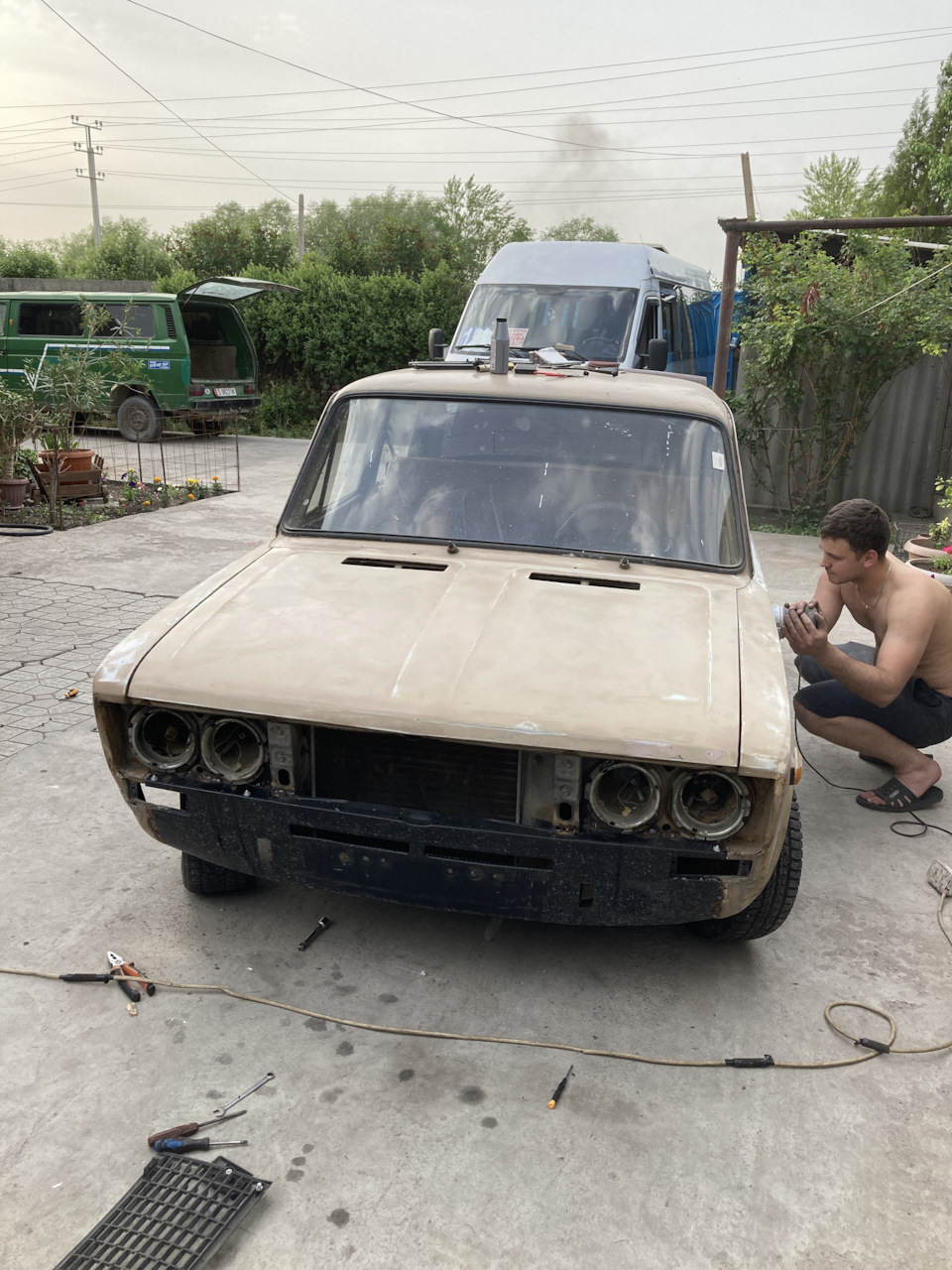 Скоро это будет похоже на автомобиль) — Lada 21063, 1,3 л, 1992 года |  кузовной ремонт | DRIVE2