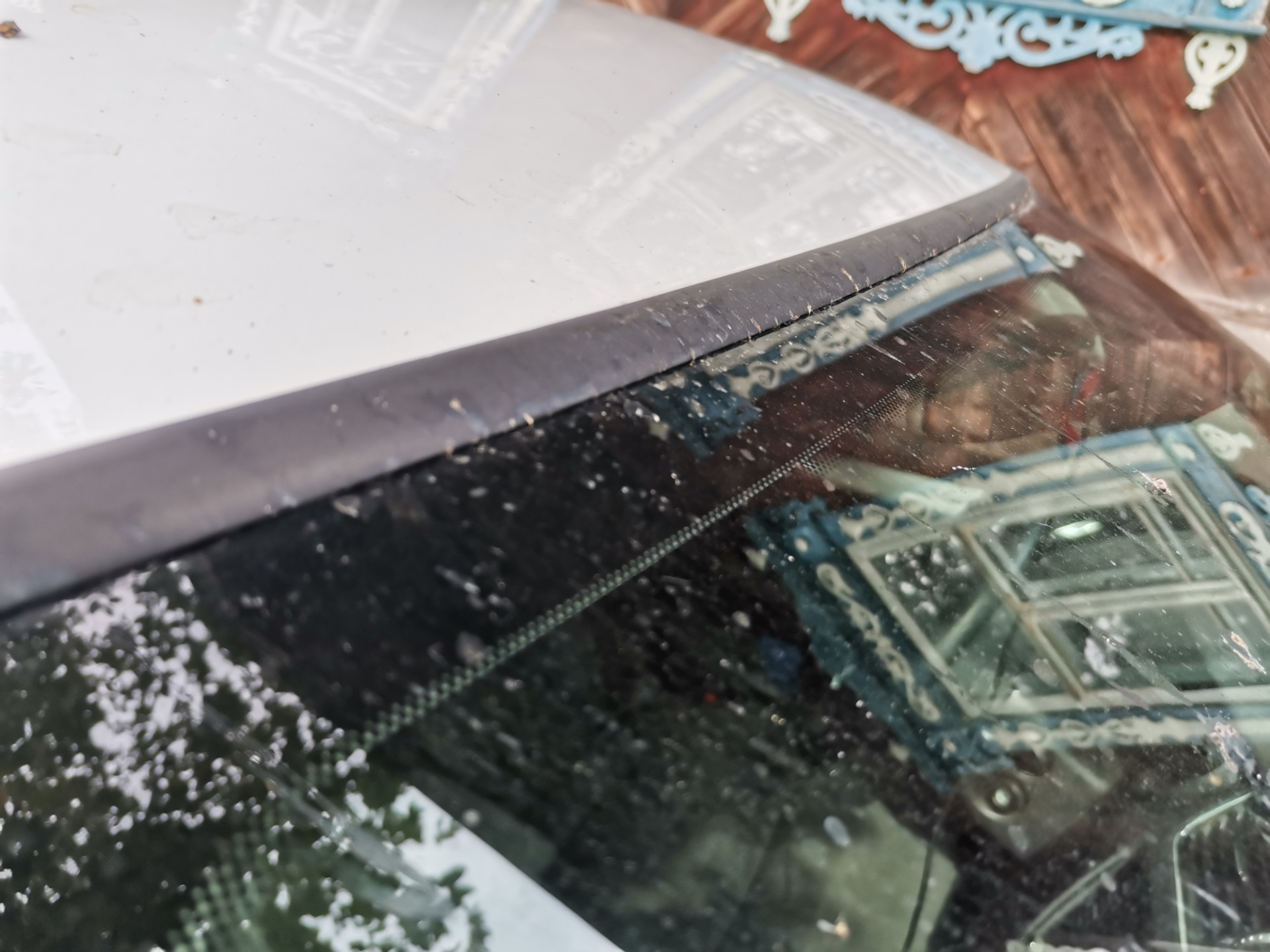 Защита торца крыши — Skoda Octavia A7 Mk3, 1,8 л, 2017 года ...