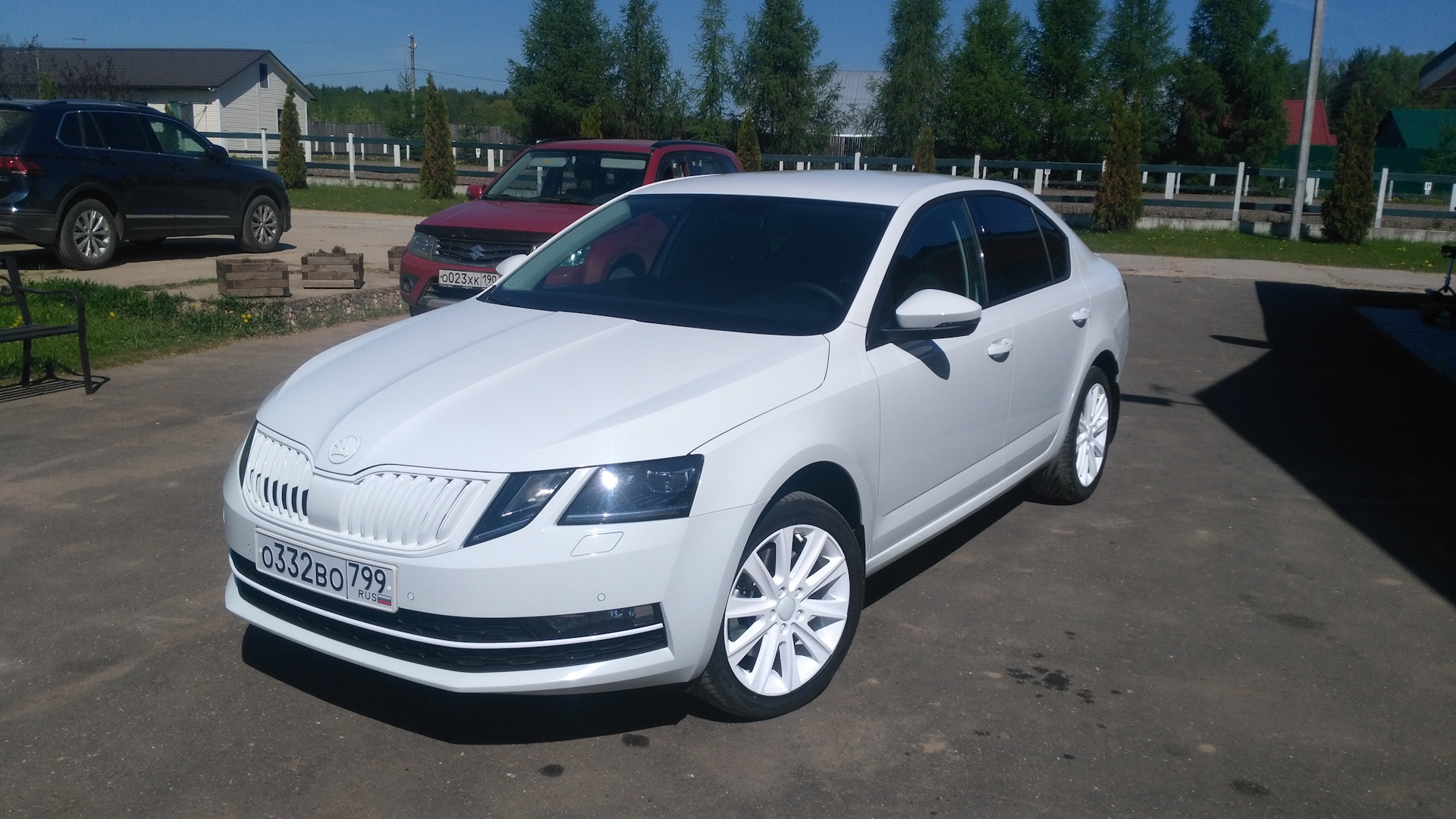 Skoda Octavia A7 Mk3 1.8 бензиновый 2018 | Белый барс. на DRIVE2