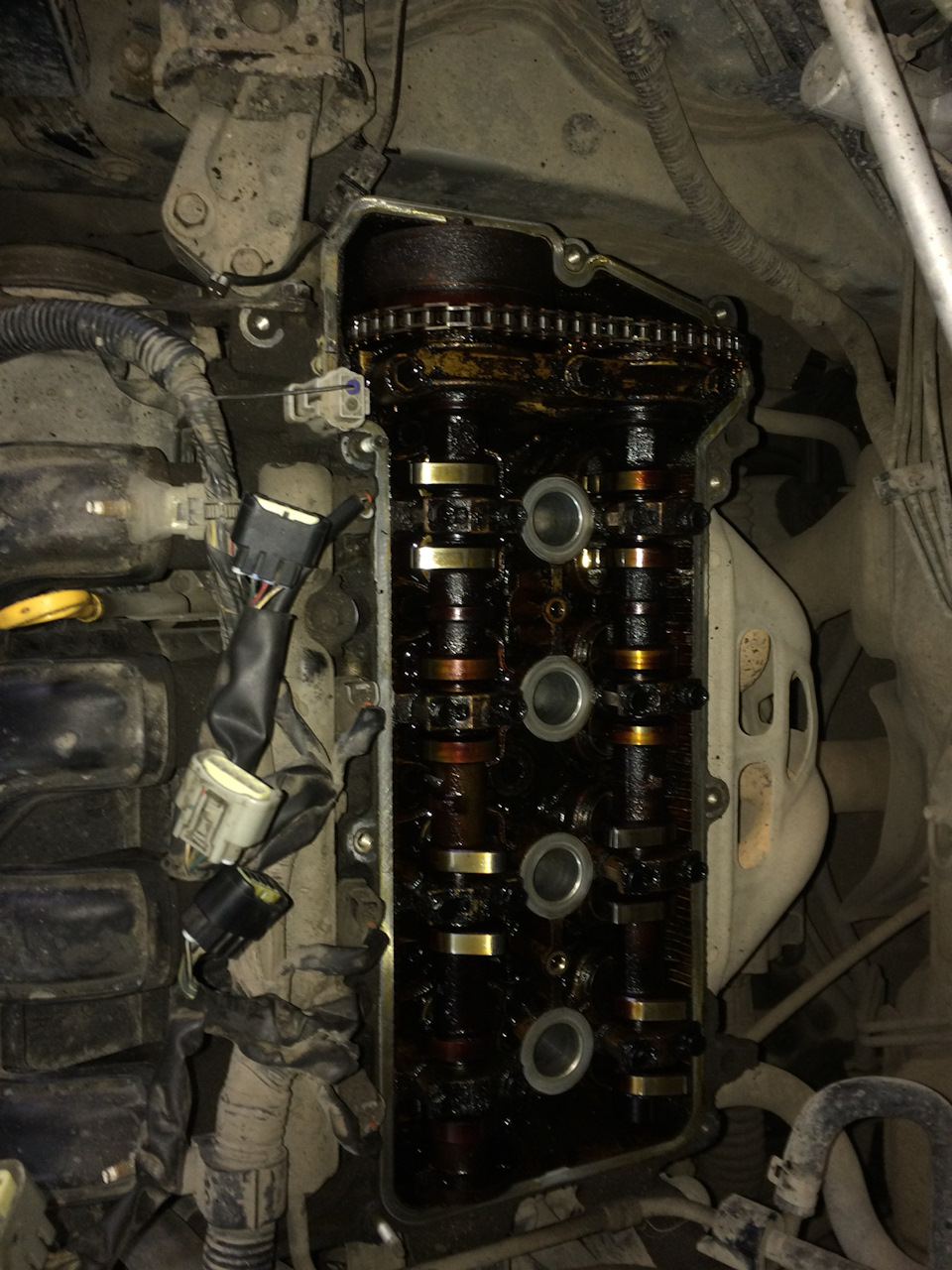 Vvti чистка муфты и фильтра — Toyota Corolla (120), 1,5 л, 2001 года ...