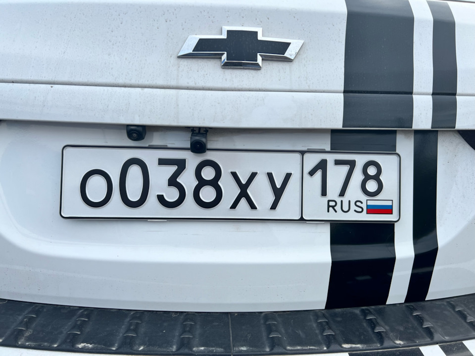 Крепления для номера PlexiClick — Chevrolet Cruze Station Wagon, 1,8 л ...