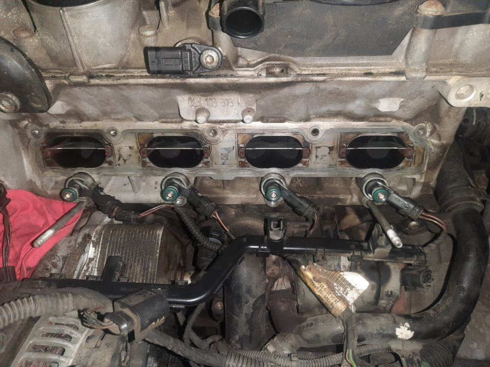 наблюдение за новыми форсунками — Skoda Superb Mk2, 1,8 л, 2010 года ...