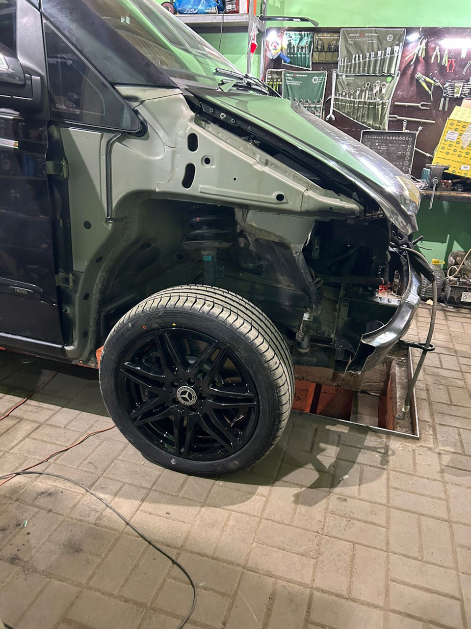 Фото в бортжурнале Mercedes-Benz Viano (W639)