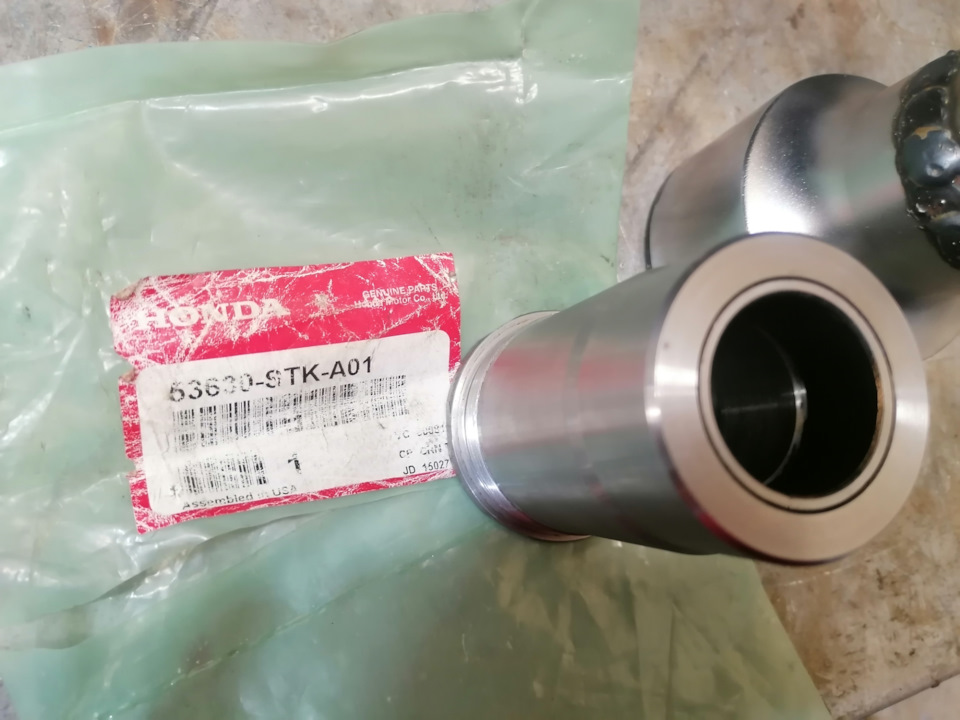 Стук передней подвески на небольших неровностях — Honda CR-V (RE), 2,4 ...