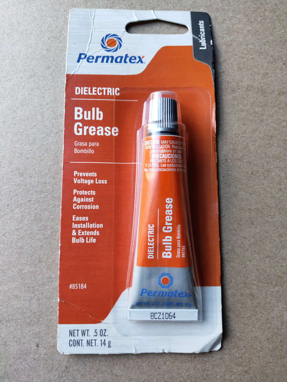 11. Смазка диэлектрическая Permatex Bulb Ggease, стоимость 310 руб. — Geely Emgrand X7