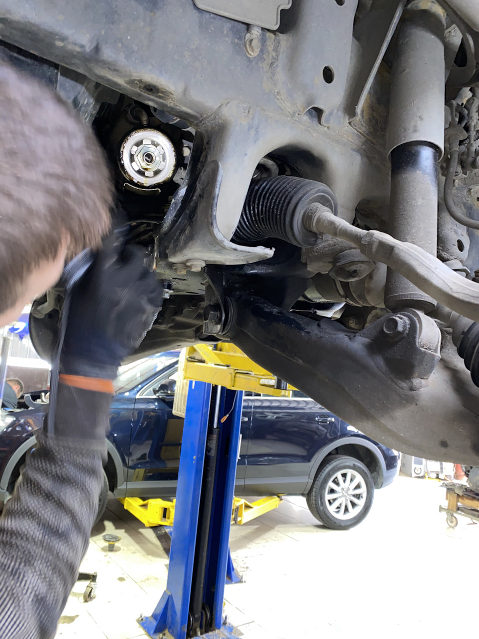 Перебор рулевой рейки — Lexus LX (UZJ100), 4,7 л, 2005 года | поломка ...