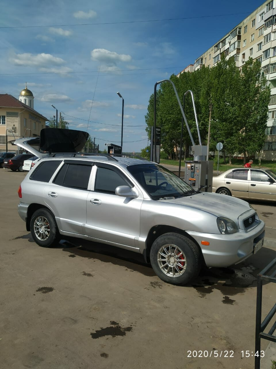 Кузовные элементы и не только…на Хундай Санта Фе 1 — Hyundai Santa Fe (1G),  2,4 л, 2002 года | продажа машины | DRIVE2