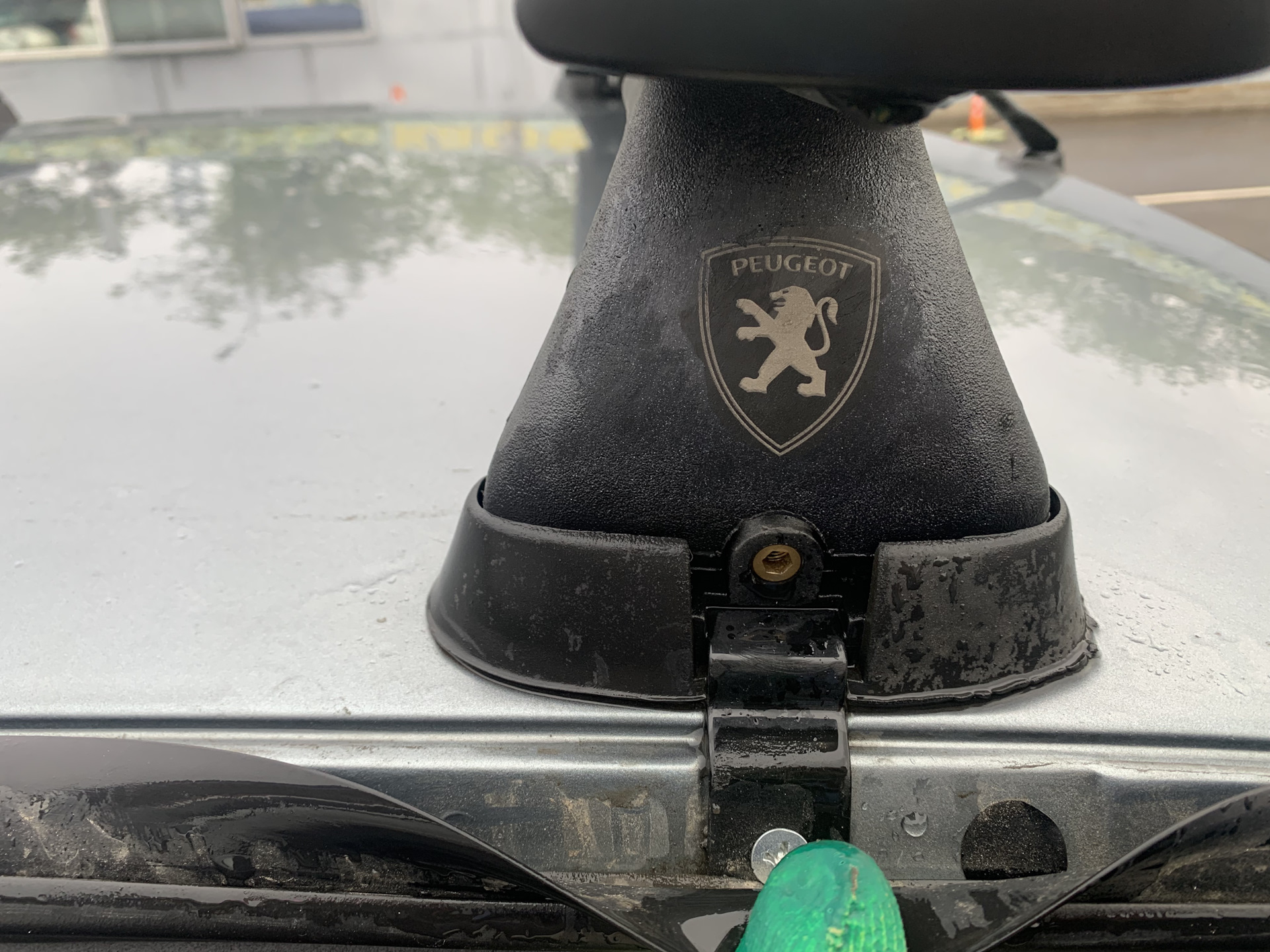 Багажник на крышу пежо 406 седан — Peugeot 406, 1,8 л, 2002 года ...