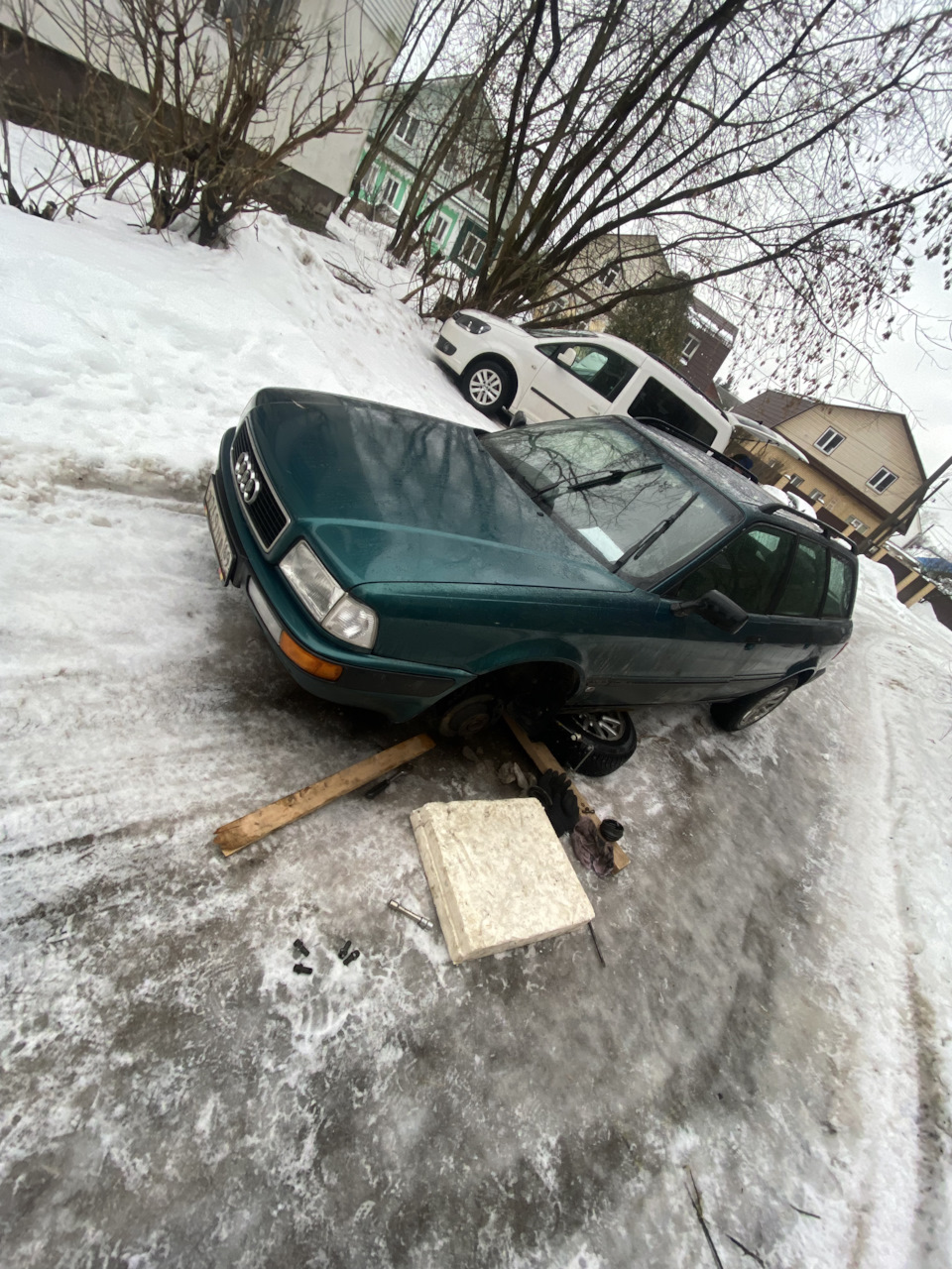 Тяжелая неделя и мой первый кчау — Audi 80 (B4), 2,2 л, 1993 года |  запчасти | DRIVE2