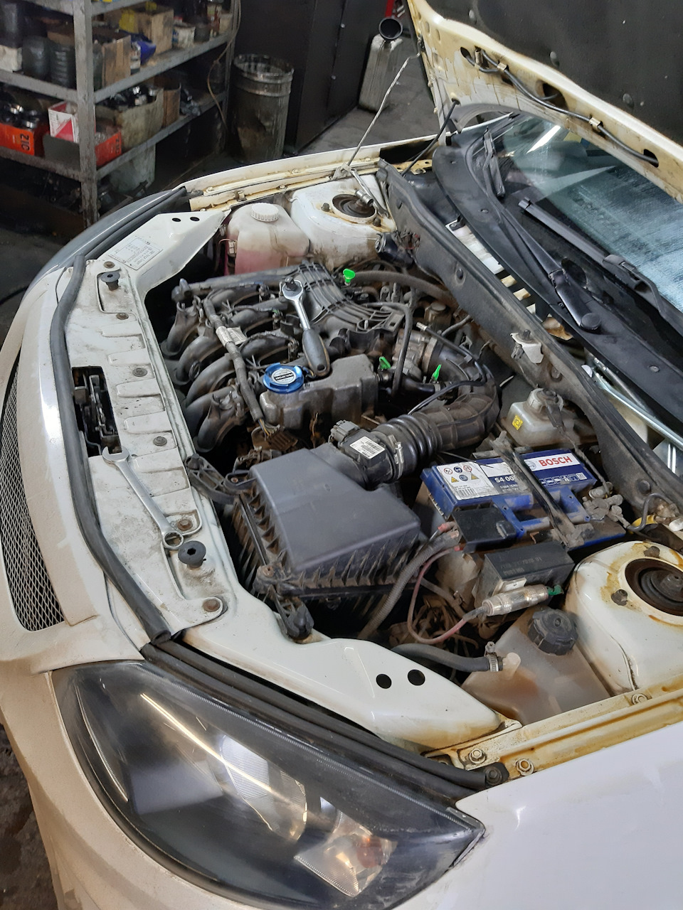 Замена сальников распредвалов — Lada Калина 2 Спорт, 1,6 л, 2015 года ...