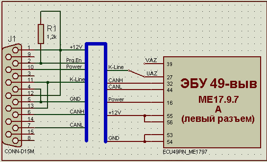 М74м подключение на столе