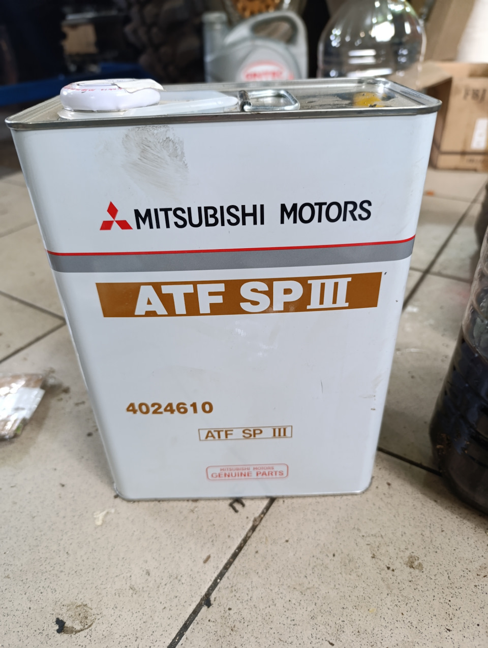 4024610 Масло трансмиссионное DiaQueen ATF SP-III, 4л Mitsubishi ...