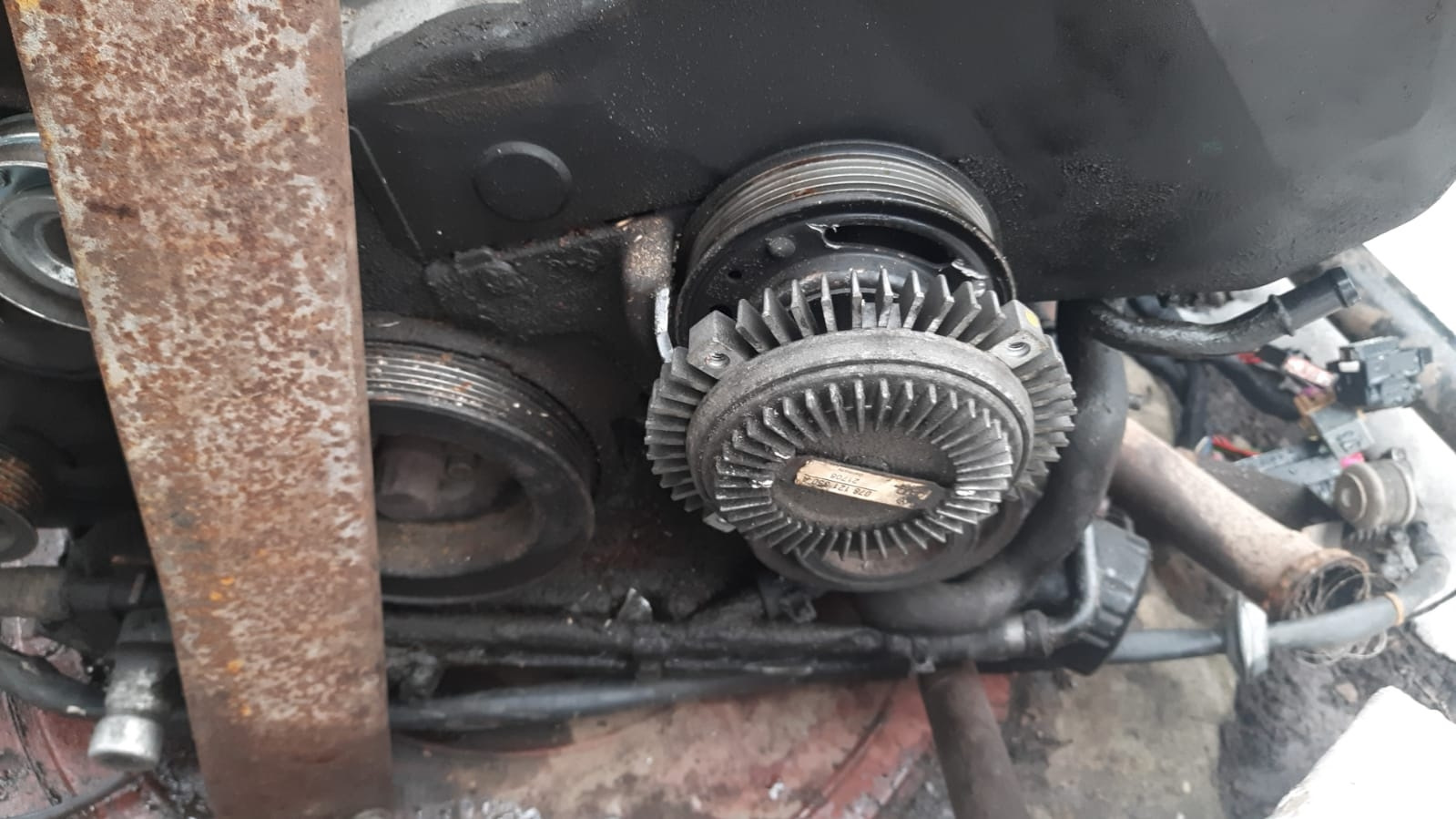 Пришла доставка, вискомуфта — Audi A6 (C5), 2,4 л, 2002 года | плановое ...