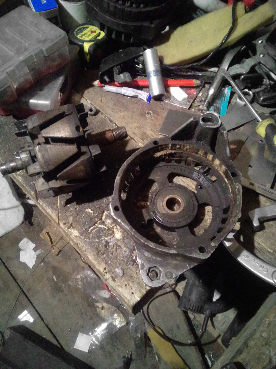 Якорь и передняя крышка — Lada 2120 Надежда