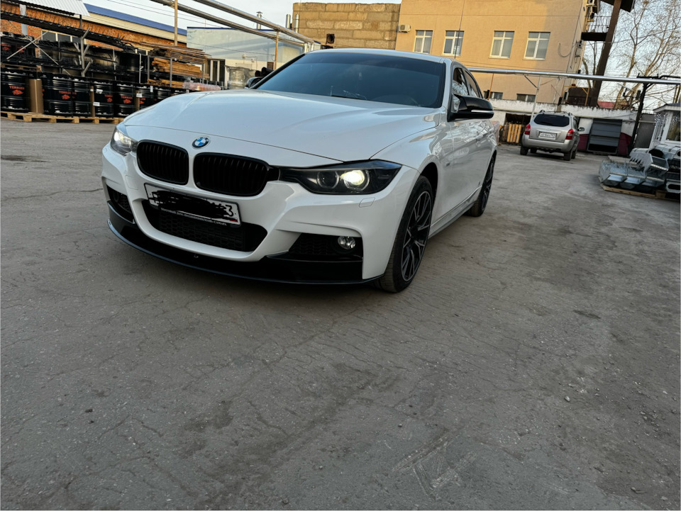 Сплитер — BMW 3 series (F30), 2 л, 2013 года | другое | DRIVE2
