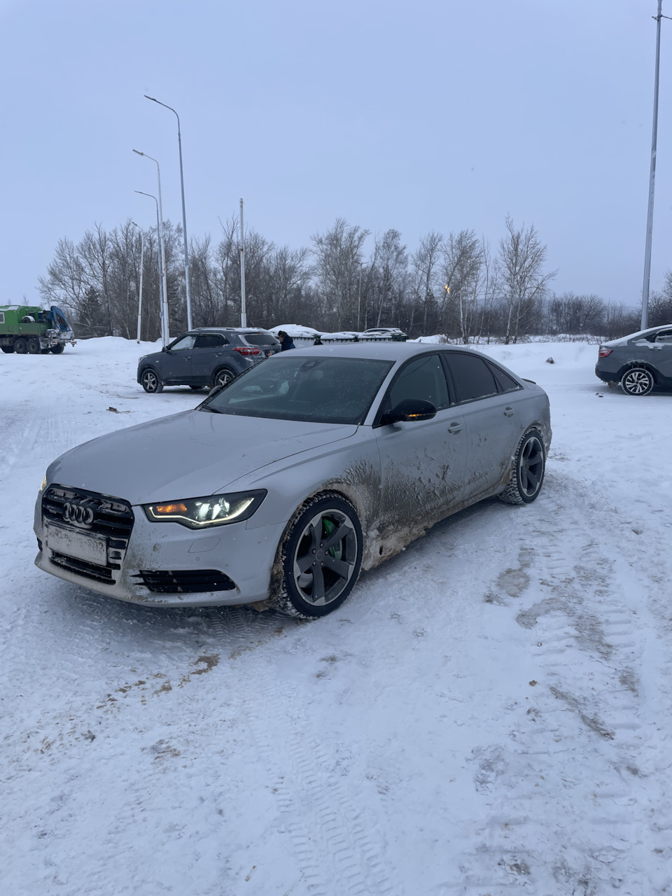 Зимние каникулы ❄️❄️❄️ — Audi A6 (C7), 3 л, 2011 года | просто так | DRIVE2