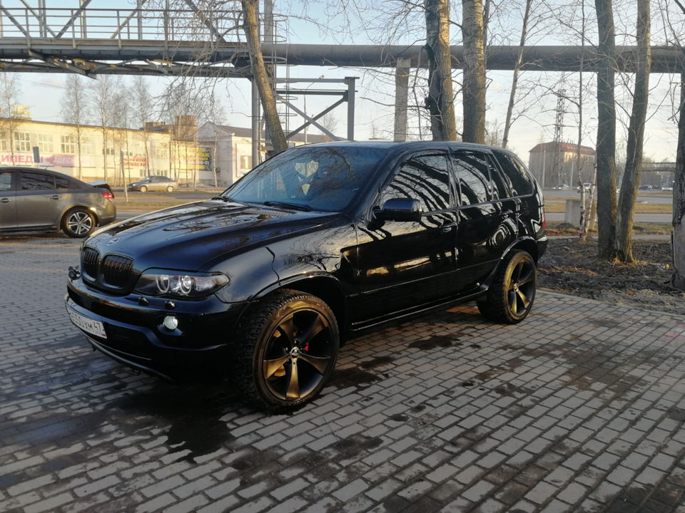 Замена решётки бампера — BMW X5 (E53), 3 л, 2005 года | своими руками ...