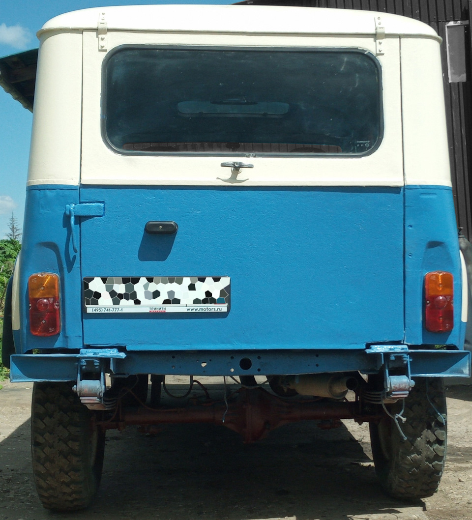 Photo from the logbook UAZ 3153