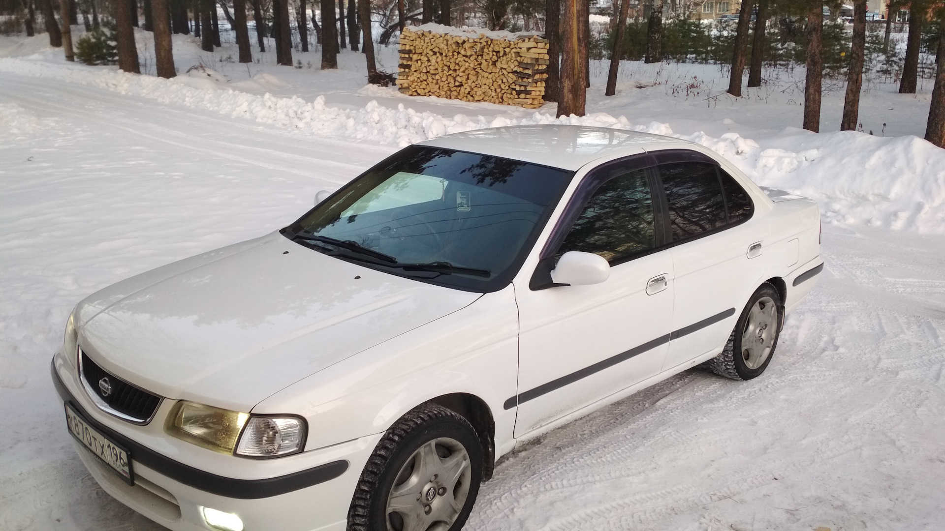 Nissan Sunny (B15) 1.5 бензиновый 1999 | S.S Саша Белый! на DRIVE2