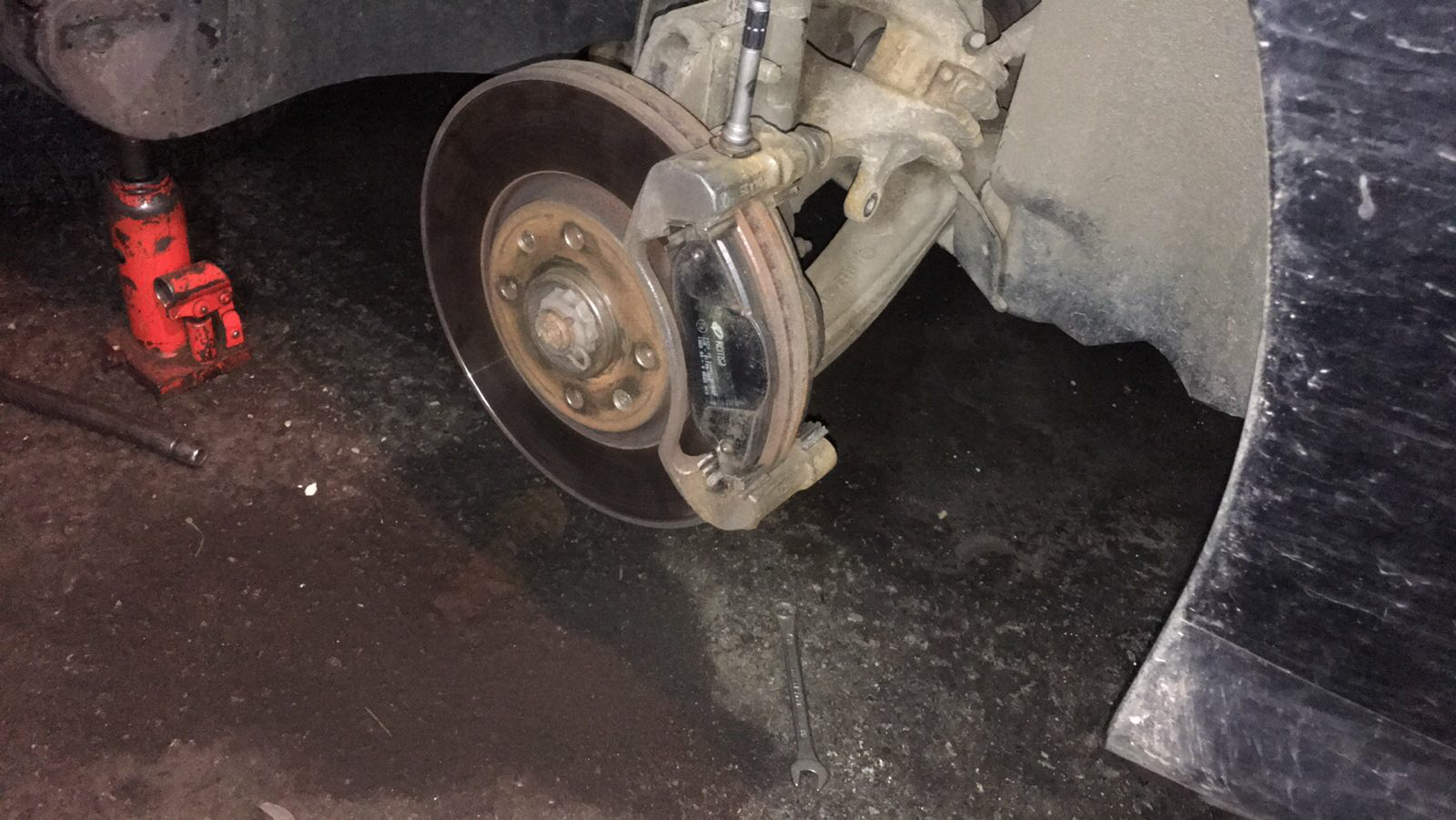 Направляющие суппортов, и правильная смазка PAG — Peugeot 308 SW (1G ...