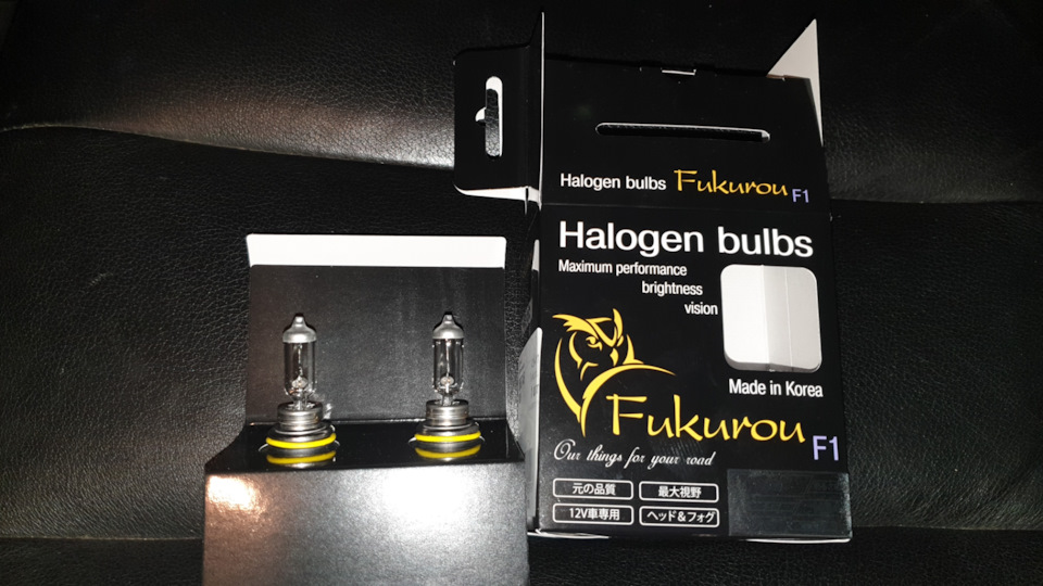 Улучшение света. Лампы ближнего света Fukurou F1 HB4 — Mitsubishi ...