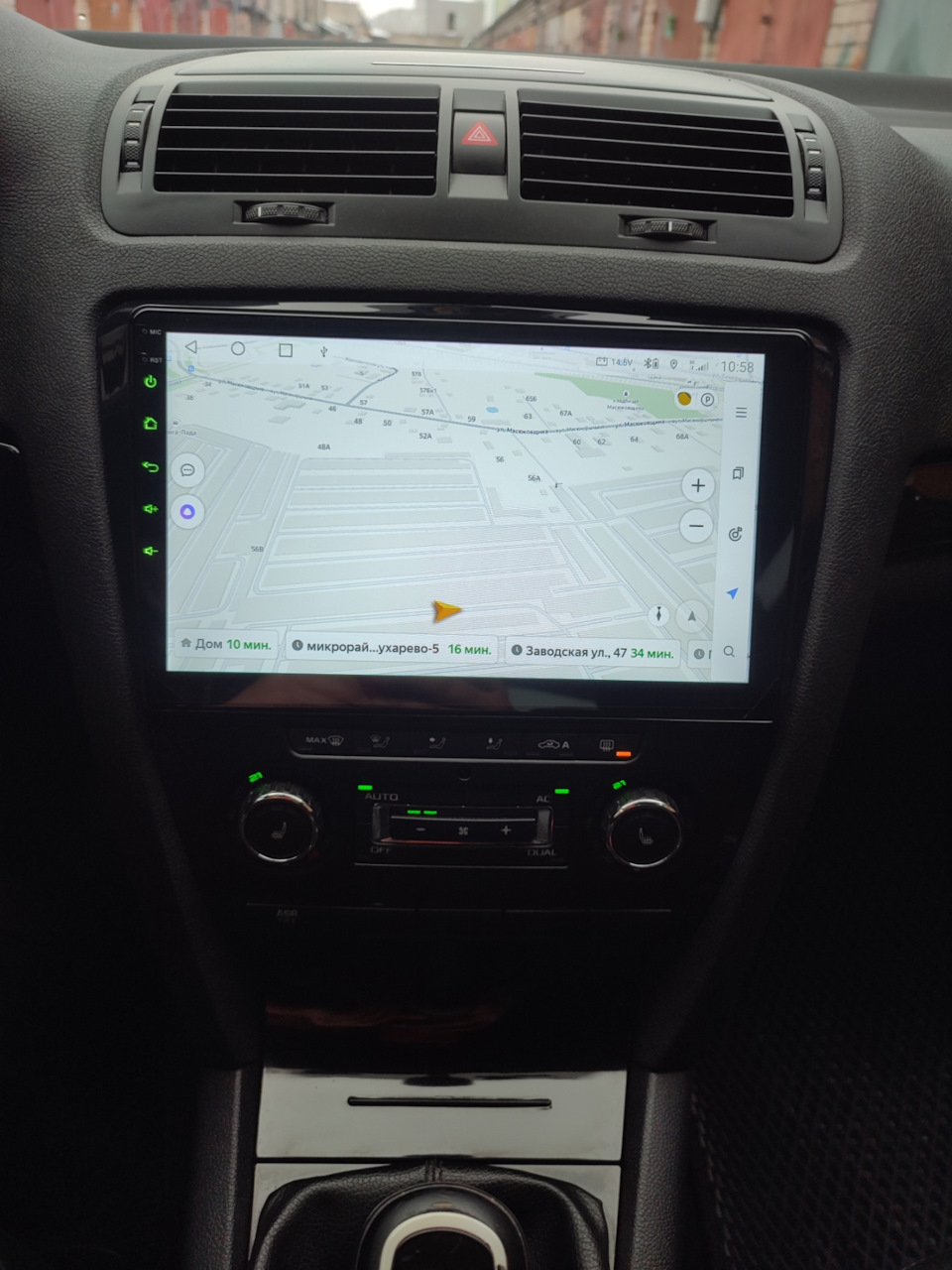 ГУ JMCQ на ANDROID — Skoda Octavia A5 Mk2, 1,6 л, 2011 года | автозвук ...