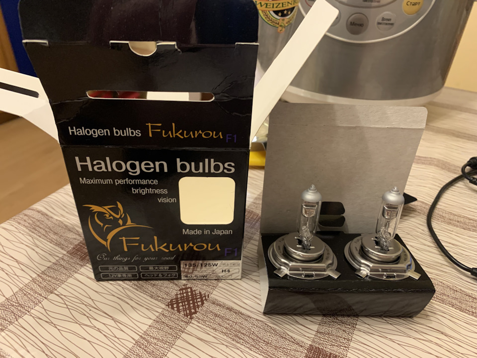 Fukurou f1 H4 увы подделка 😒 — Mercedes-Benz W123, 2,5 л, 1979 года ...