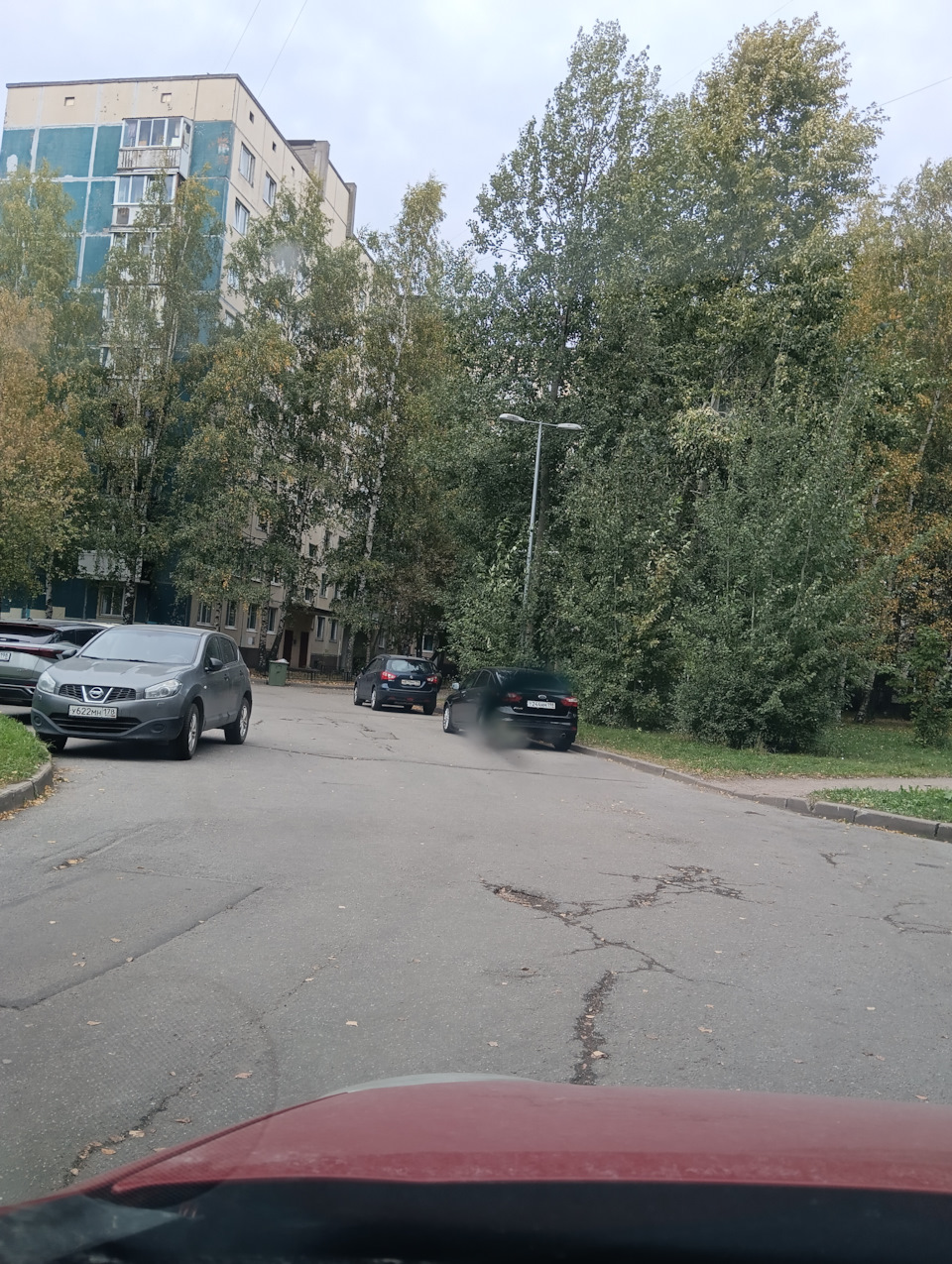 Скол изнутри — Citroen Berlingo  (2G)