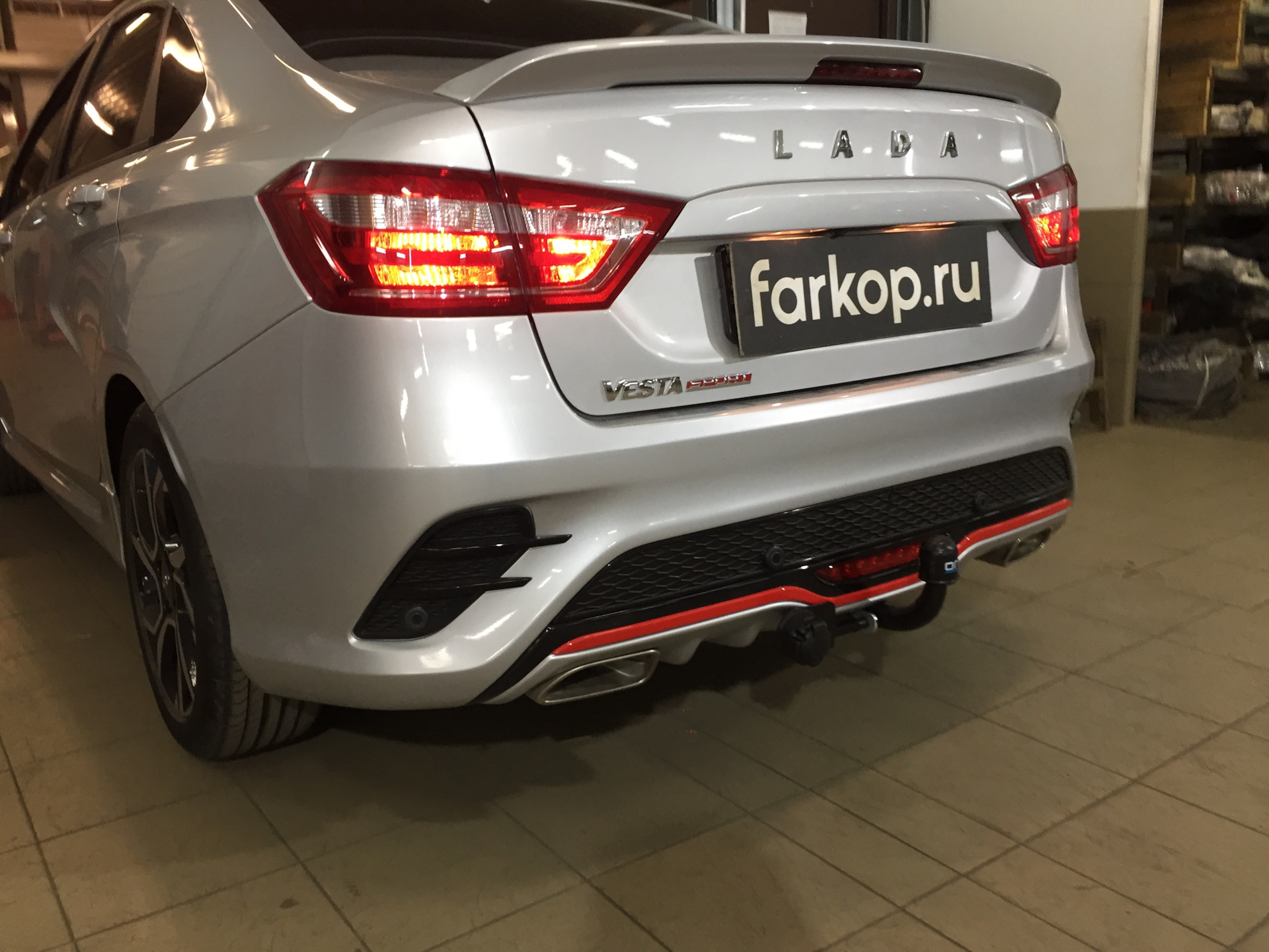 Фаркоп для Lada Vesta (вкл. SW и SW Cross) — Farkop.ru на DRIVE2