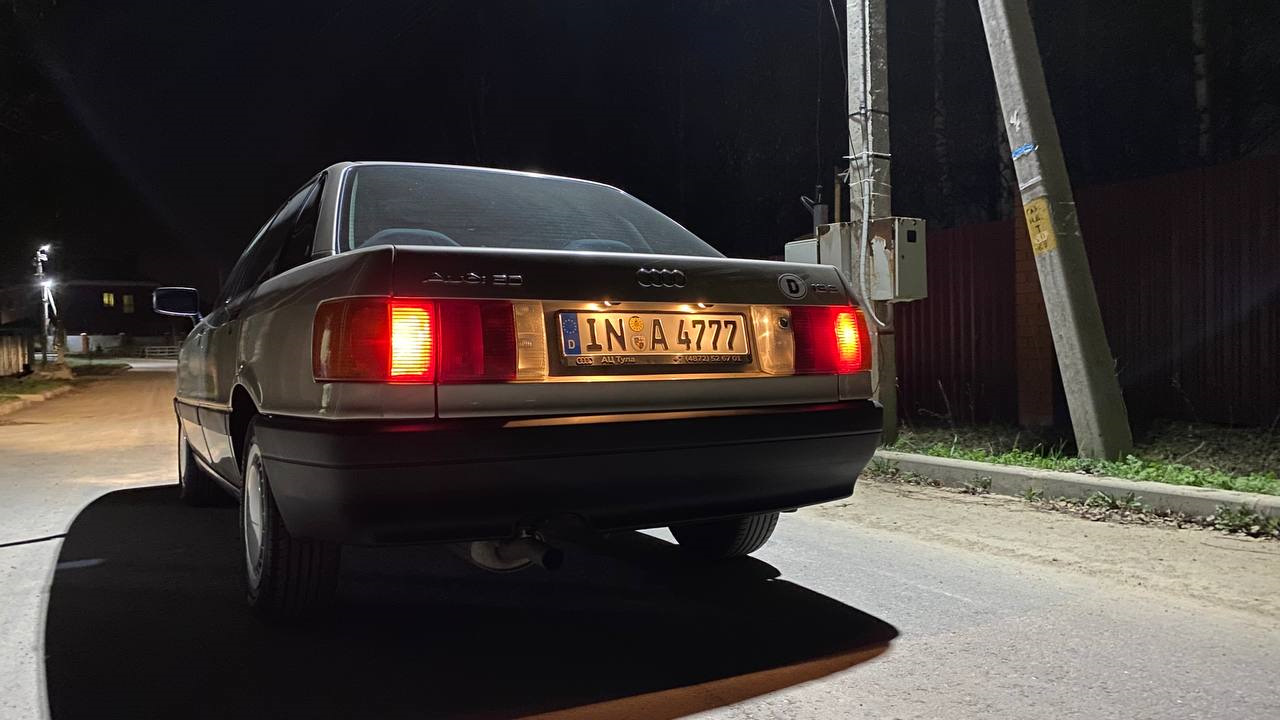 Audi 80 (B3) 1.8 бензиновый 1987 | Булка на DRIVE2