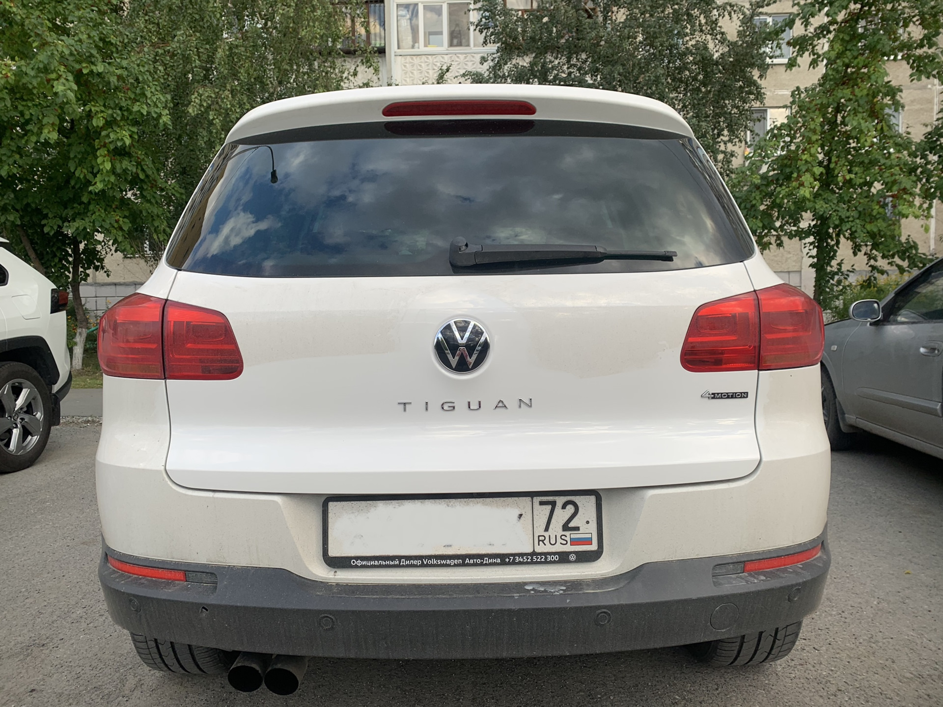 Эмблема от тигуан 2 — Volkswagen Tiguan (1G), 2 л, 2012 года ...