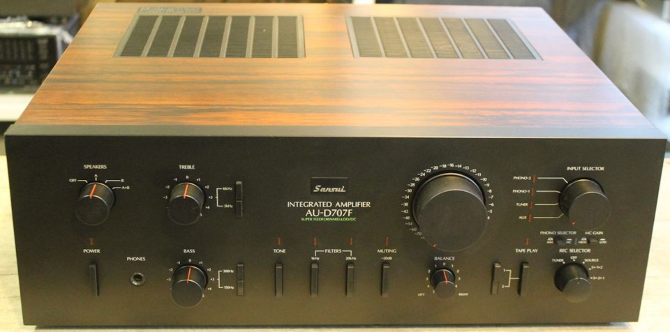 SANSUI Heatpipe I. 1980-85: AU-D9, AU-D707F, AU-D607F, AU SANSUI Heatpipe I. 1980-85: AU-D9, AU-D707F, AU-D607F, AU