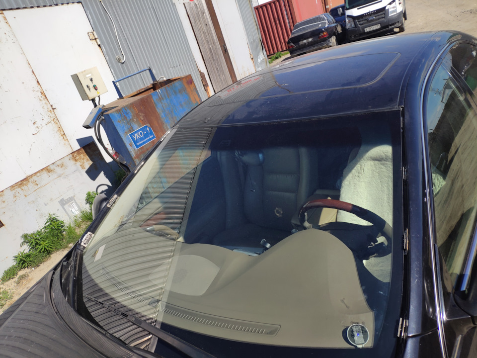 Замена лобового стекла — Honda Legend (KB), 3,5 л, 2006 года | другое ...