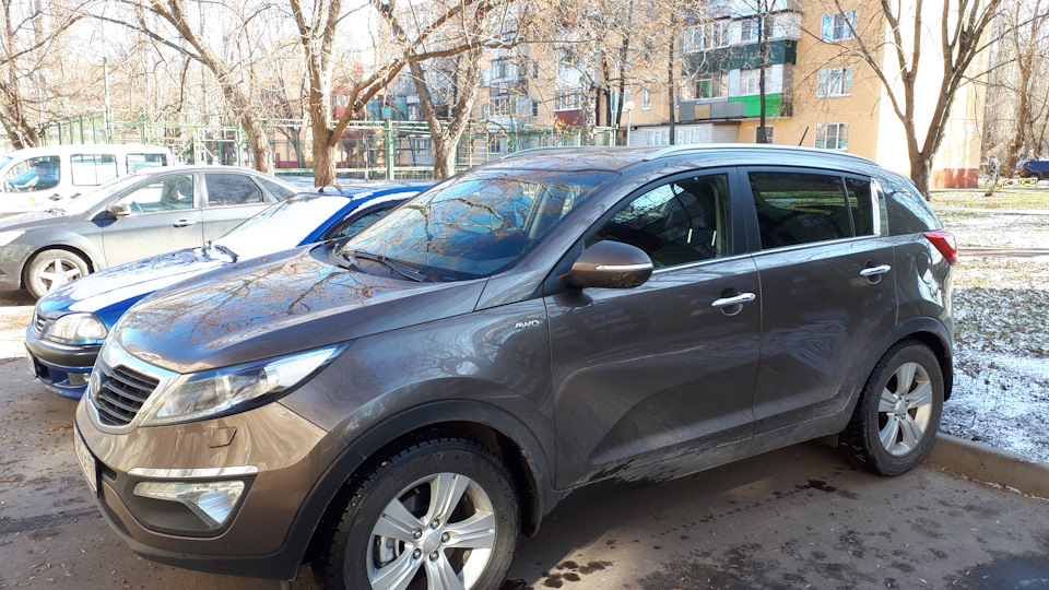 Стук при торможении. — KIA Sportage (3G), 2 л, 2011 года | поломка | DRIVE2