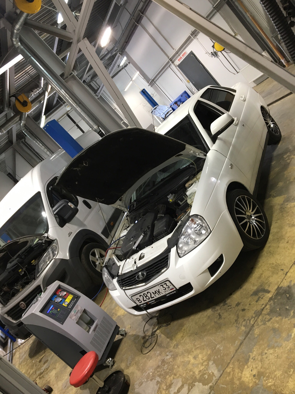 Заправка кондиционера(Halla) + замена салонного фильтра 21703-8122020 ...