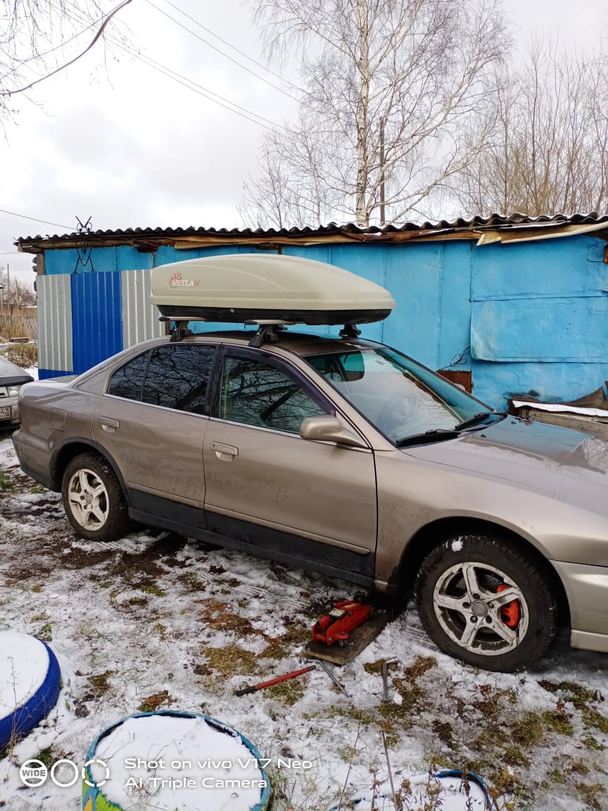 Автобокс — Mitsubishi Galant (8G), 2,4 л, 1999 года | аксессуары | DRIVE2