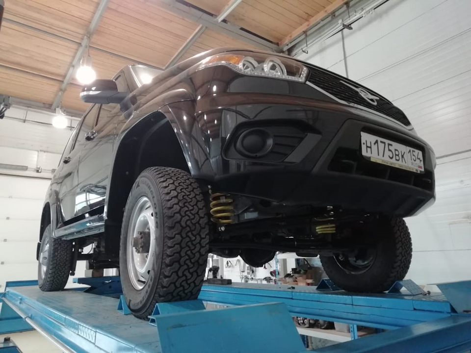 Начало работ. Клиренс — УАЗ Patriot, 2,7 л, 2018 года | тюнинг | DRIVE2