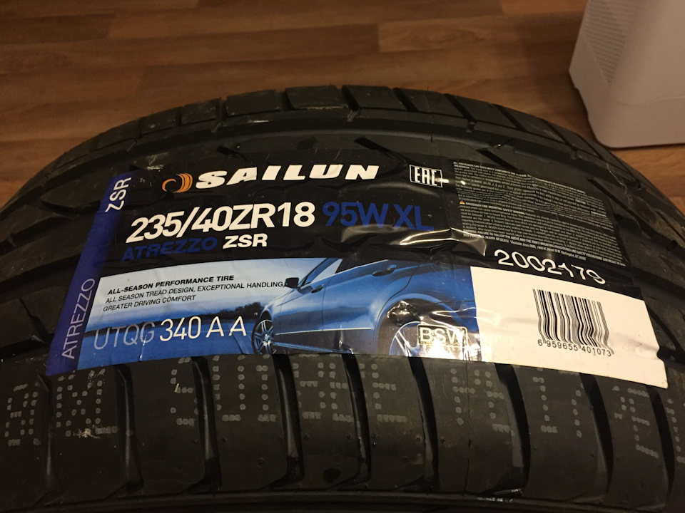 Новая летняя резина: Nitto Neo Gen 205/45ZR17, Sailun ZSR 235/40ZR18 ...