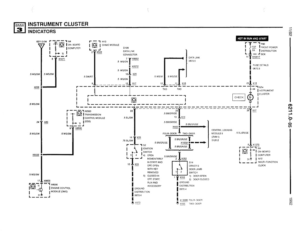 Ремонт приборной панели, Подключение Check Engine, Сброс Oil service и ...