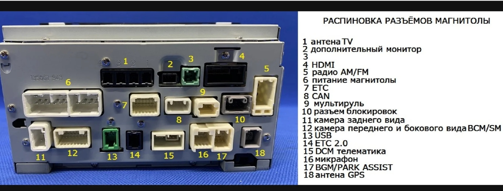 Как подключить японскую магнитолу тойота Разъемы магнитолы NSZT-Y66T - DRIVE2