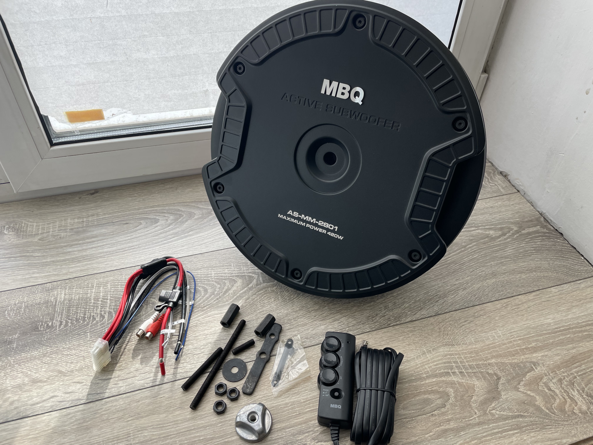 Бас без хлопот: обзор сабвуфера MBQ AS-MM-2801 — DRIVE2