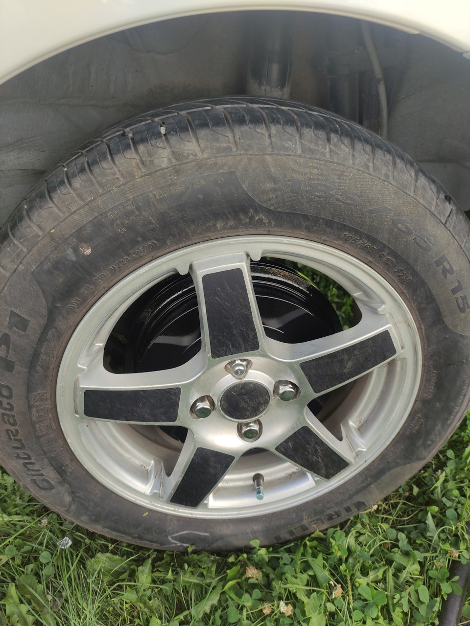 Покраска задних тормозных барабанов Toyota Spade — Toyota Spade, 1,5 л ...