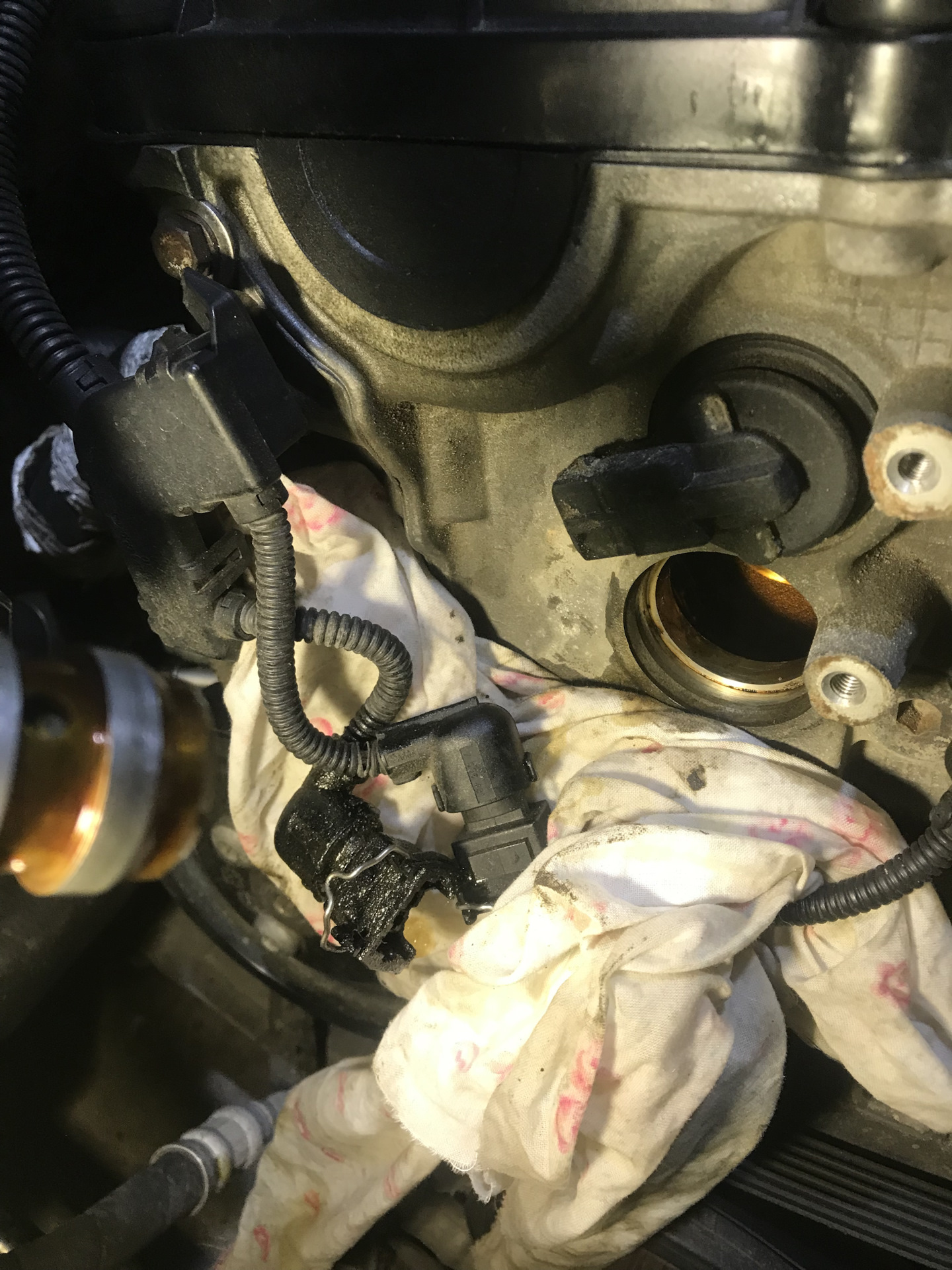 Чистка клапанов ванос — BMW 3 series (E90), 2 л, 2006 года | своими ...