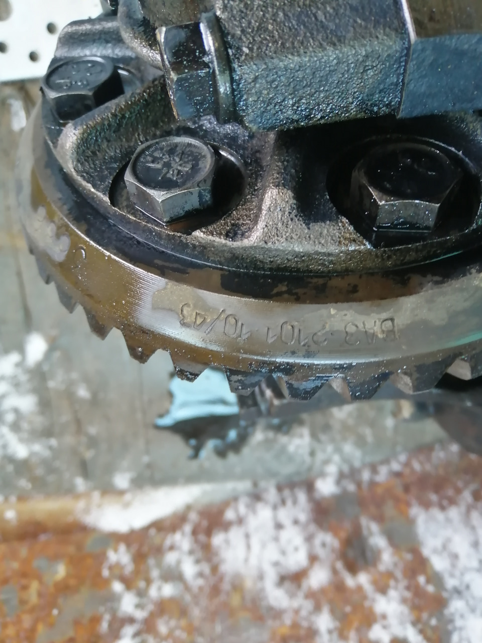 Заварка дифференциала, своими силами — Lada 21053, 1,5 л, 1994 года ...